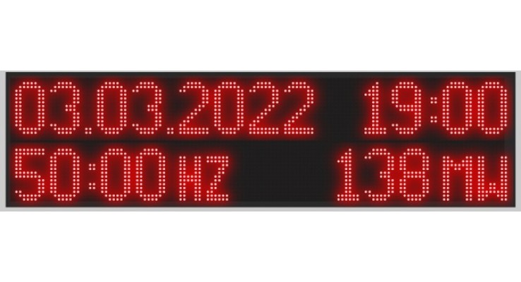 8X32X128CM 0-10V & 4-20 MA LED EKRAN